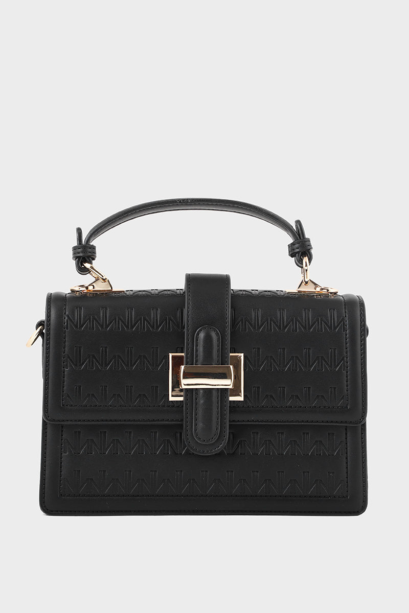 Trapeze Hand Bags B15117-Black