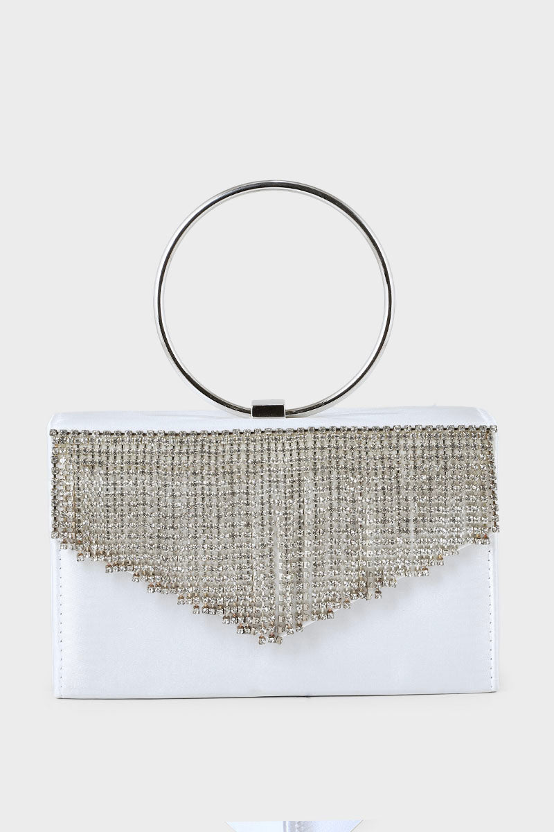 Envelope Clutch B20775-White