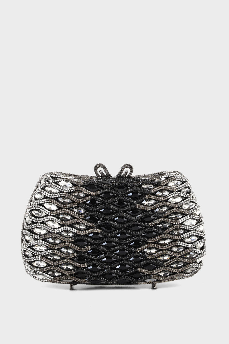 Wedding Clutch B20739-Black