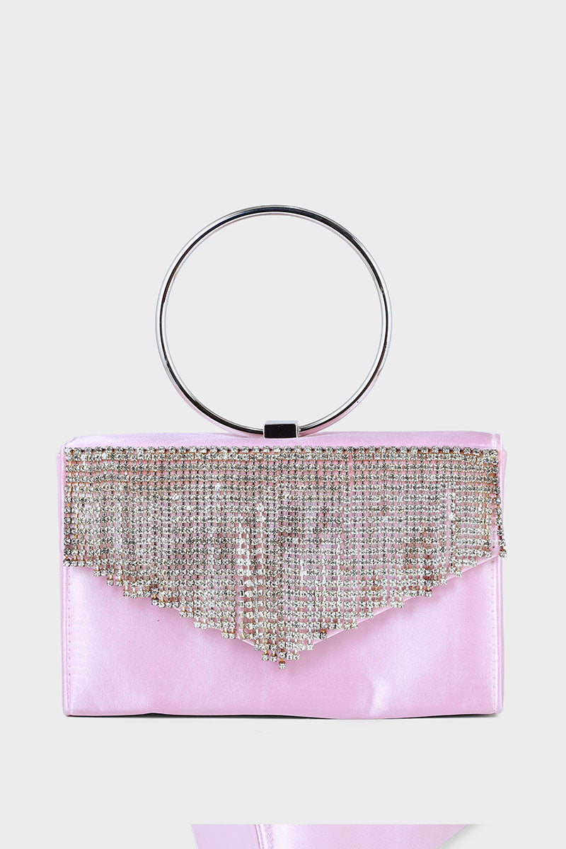 Envelope Clutch B20775-Skpink