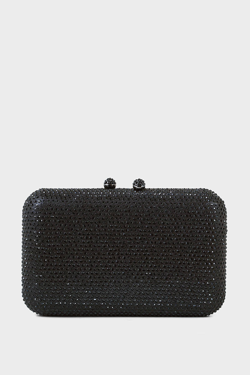 Party Wear Clutch B21596-Black