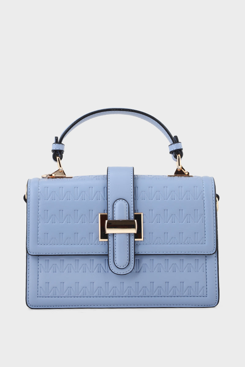 Trapeze Hand Bags B15117-Blue