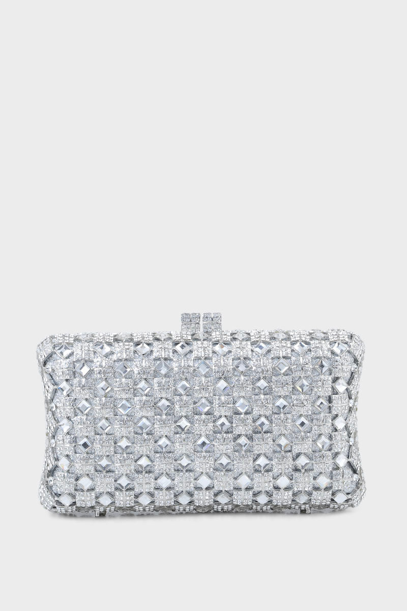 Wedding Clutch B20785-Silver