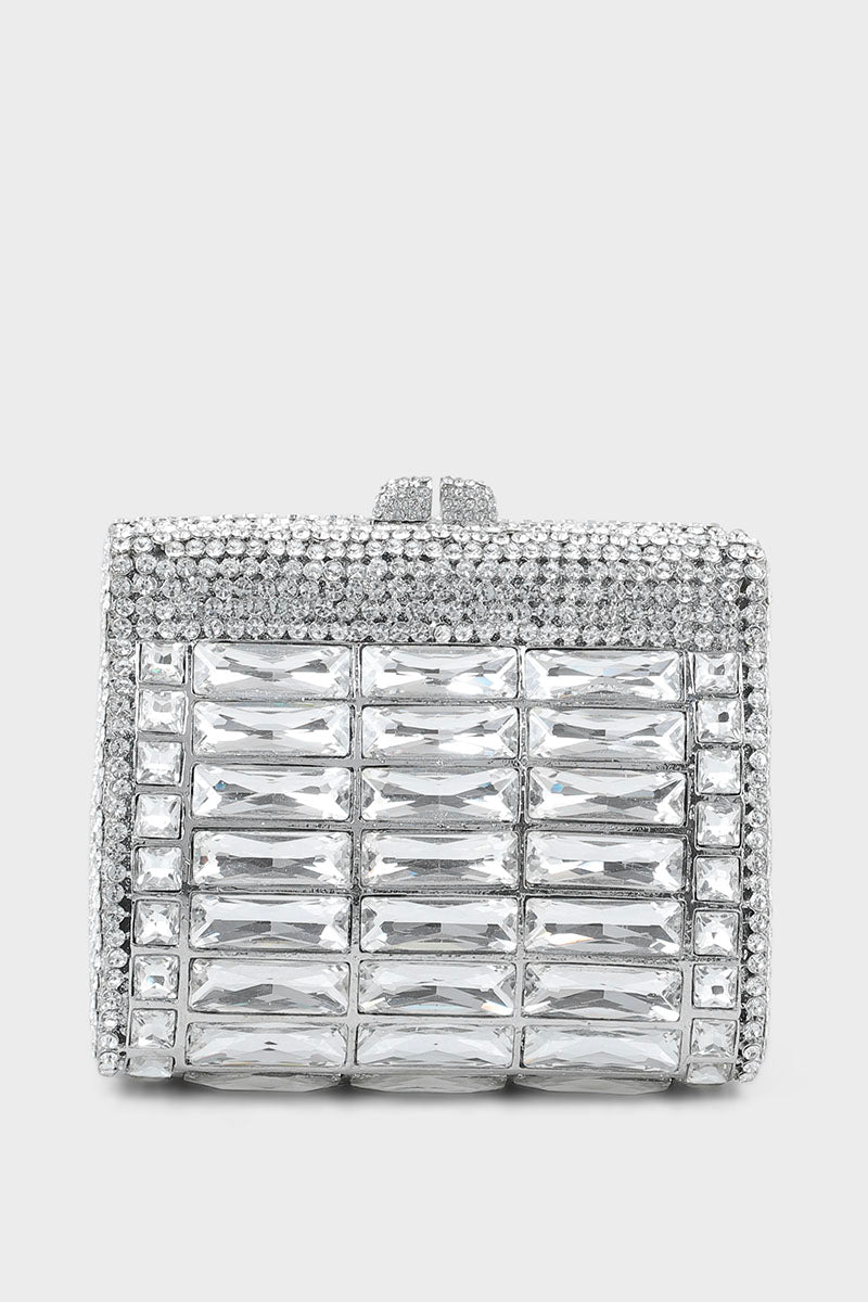 Wedding Clutch B20781-Silver