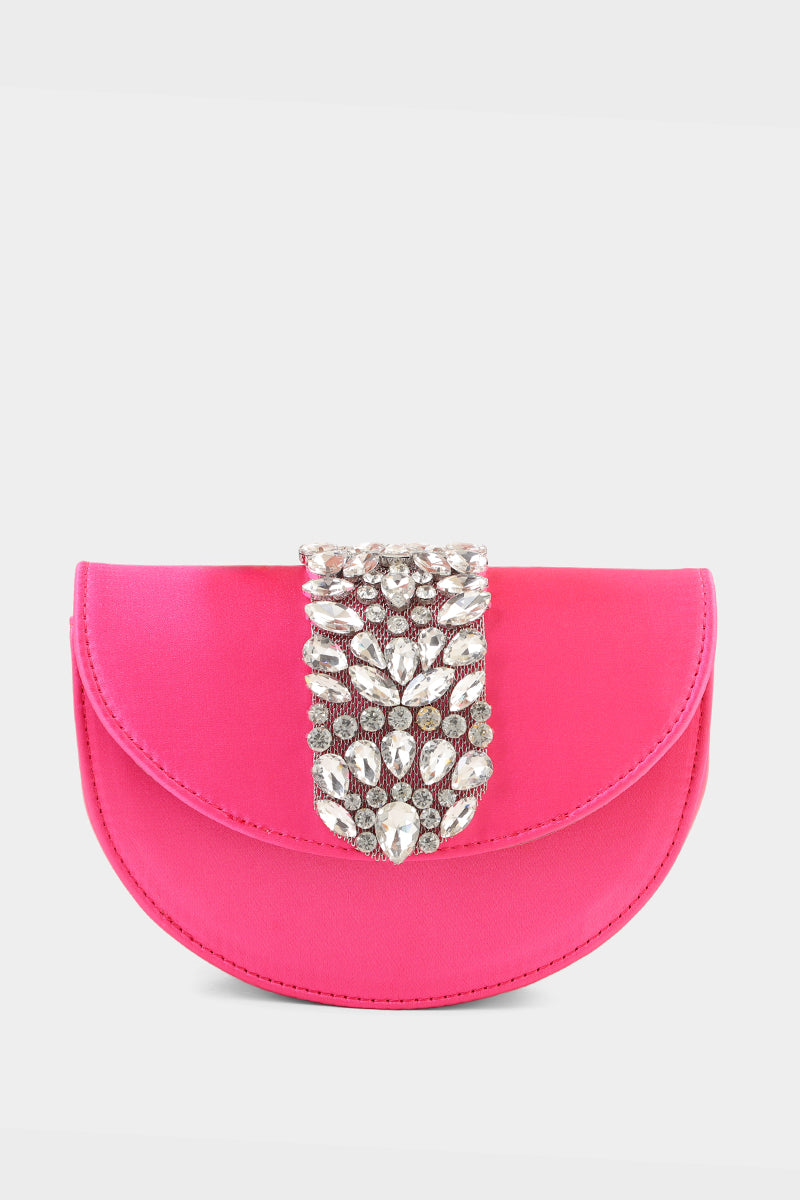 Party Wear Clutch B20795-Pink