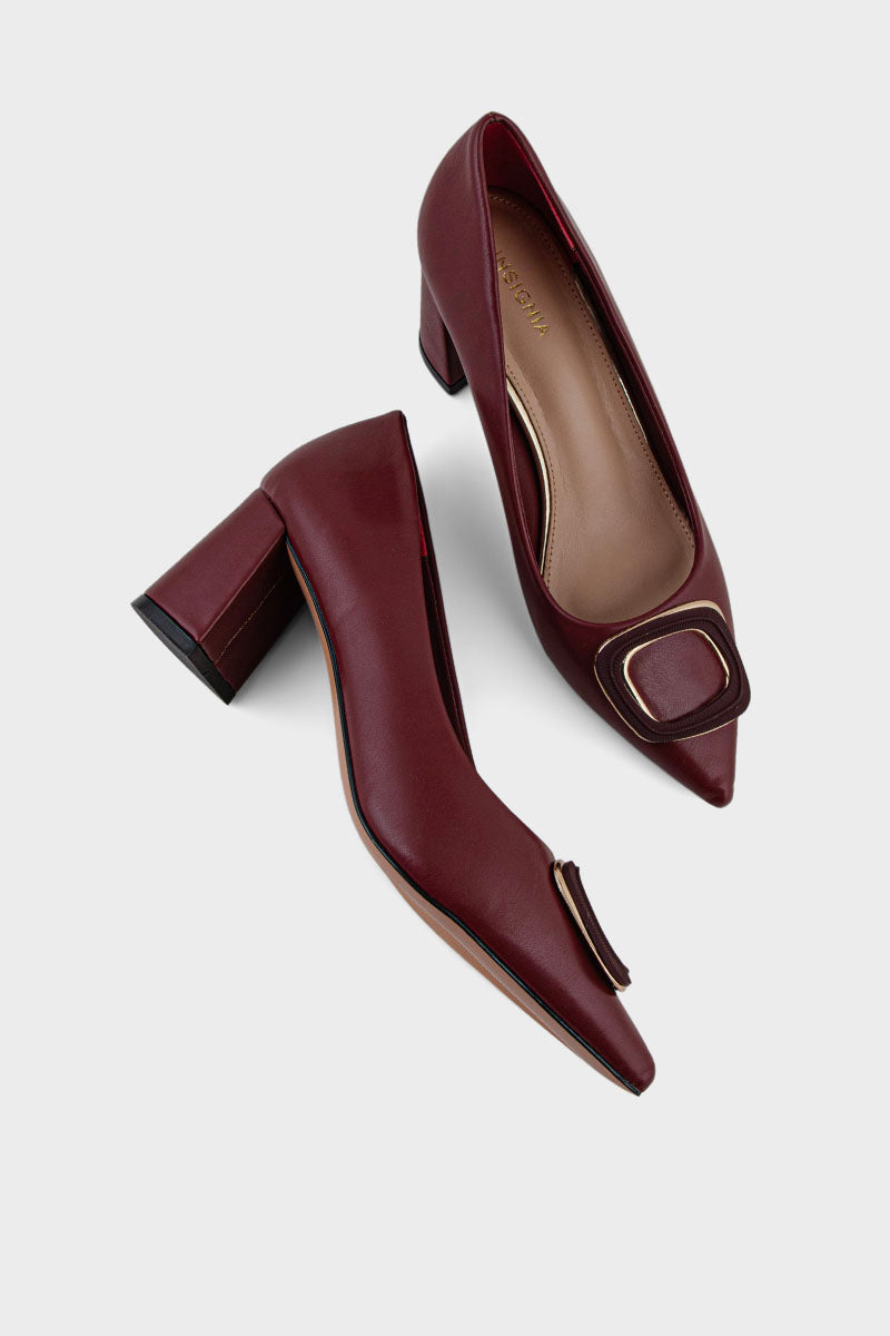 Formal Court Shoes IF5072-Maroon