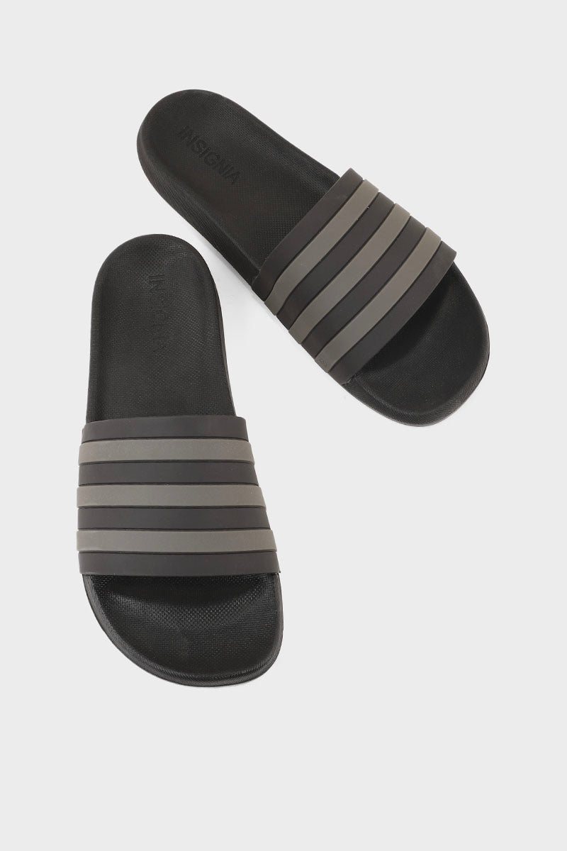 Men Casual Slipper M18032-Brn/Bge