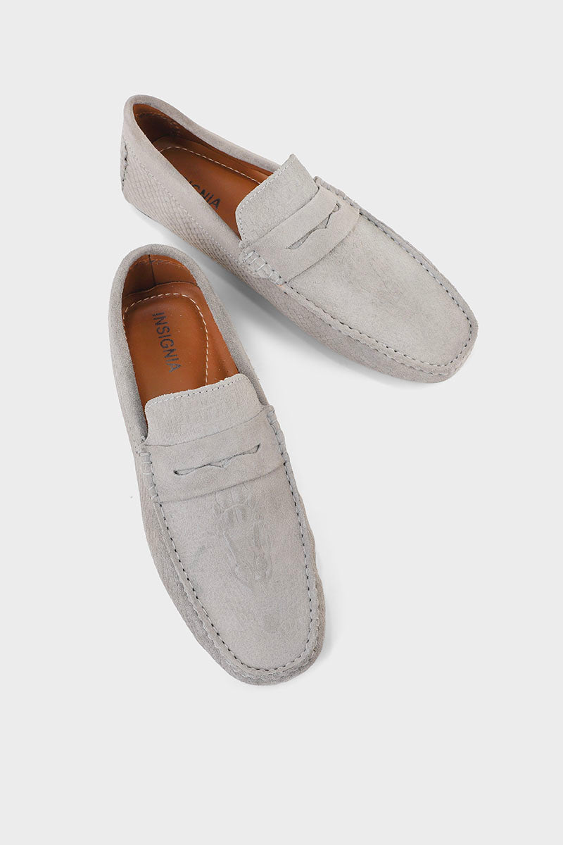 Men Casual Driving Mocs M26062-Grey