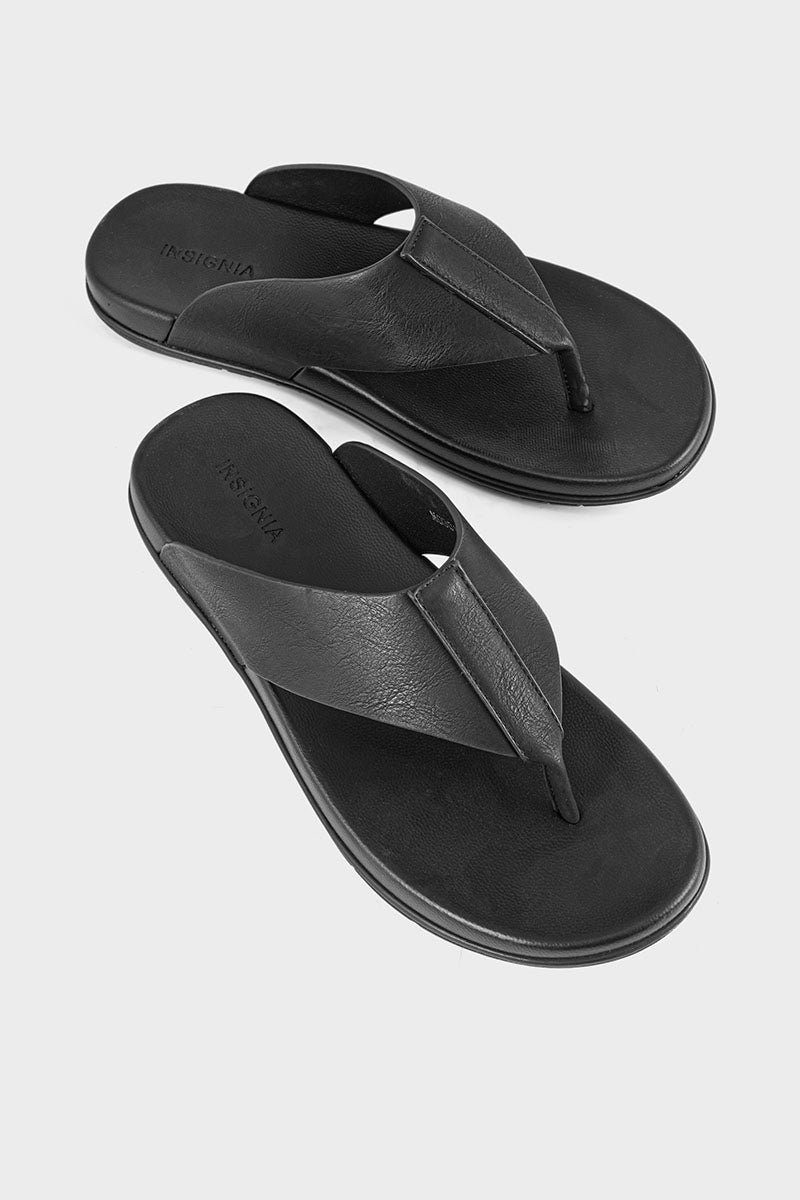 Men Casual Thong MO3011-Black