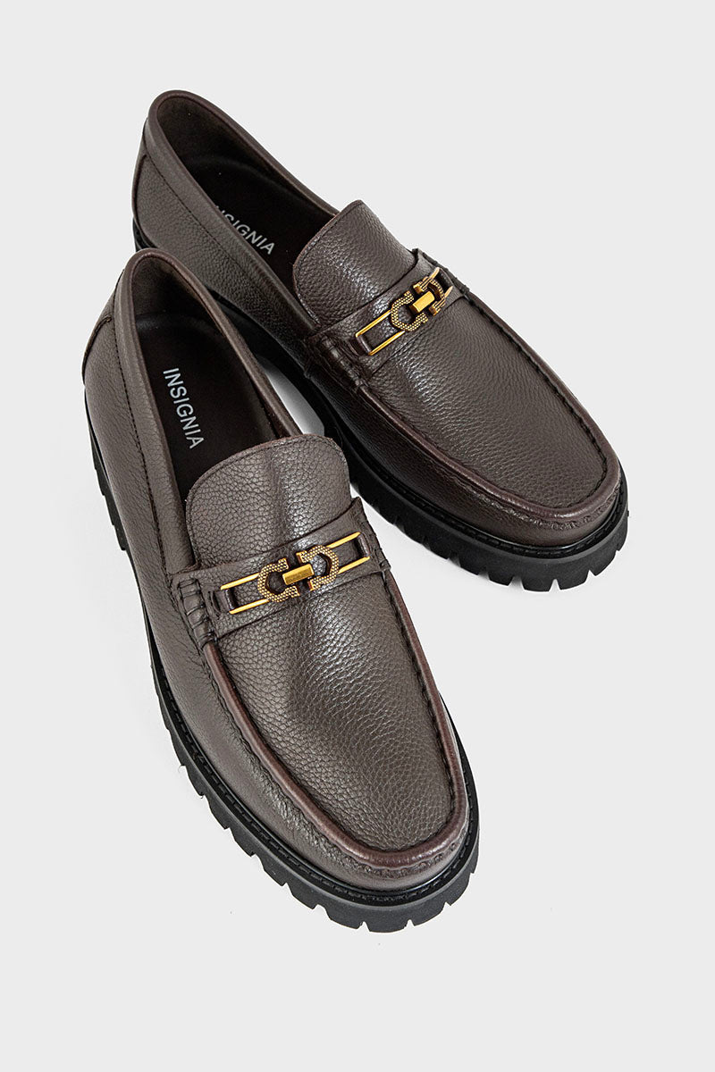 Men Casual Moccasin MC4014-Brown