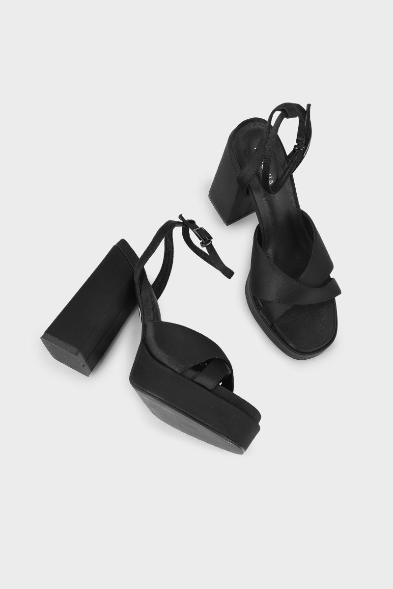 Party Wear Sandal I23716-Black