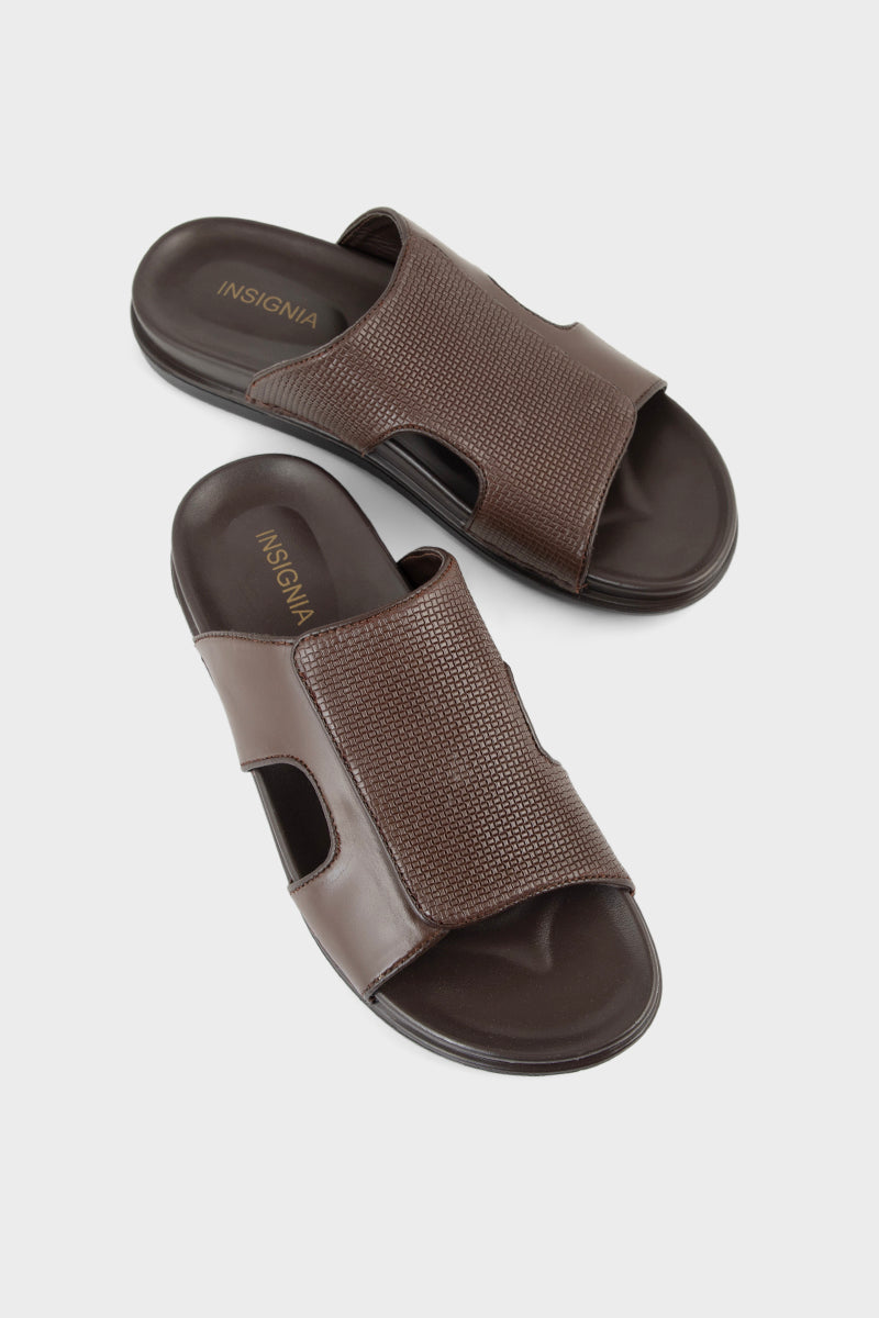 Men Casual Slip On MO1017-Brown