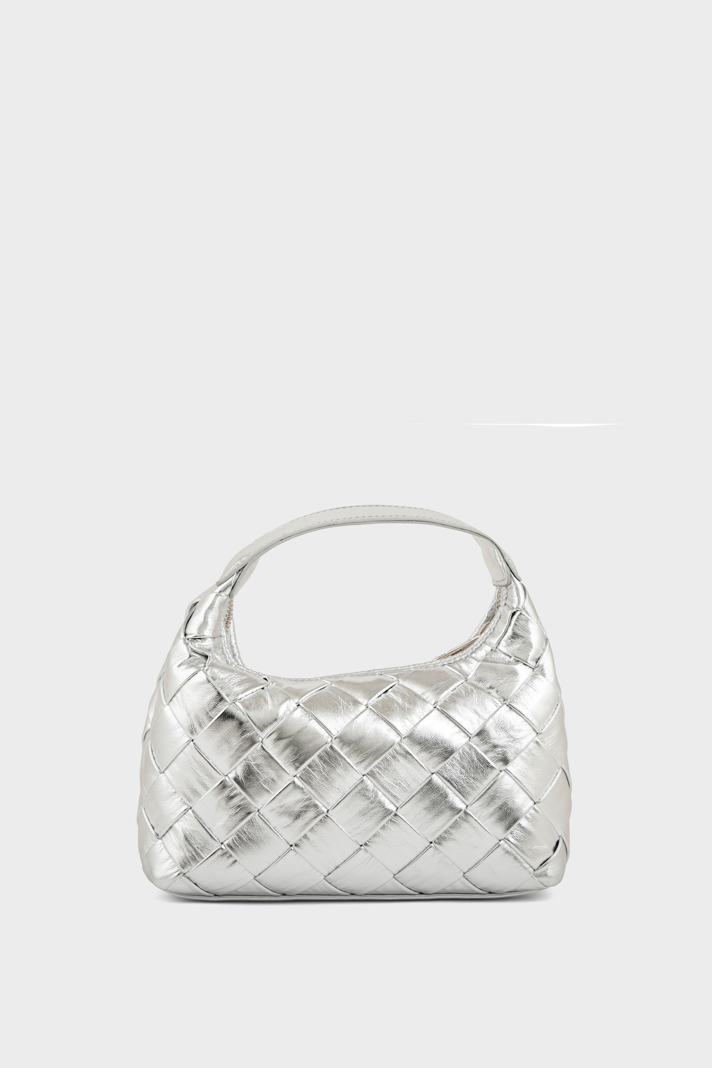 Party Wear Clutch BK4163-Silver