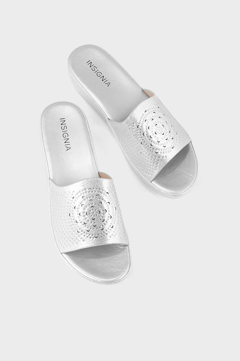 Comfort Slip On I38640-Silver
