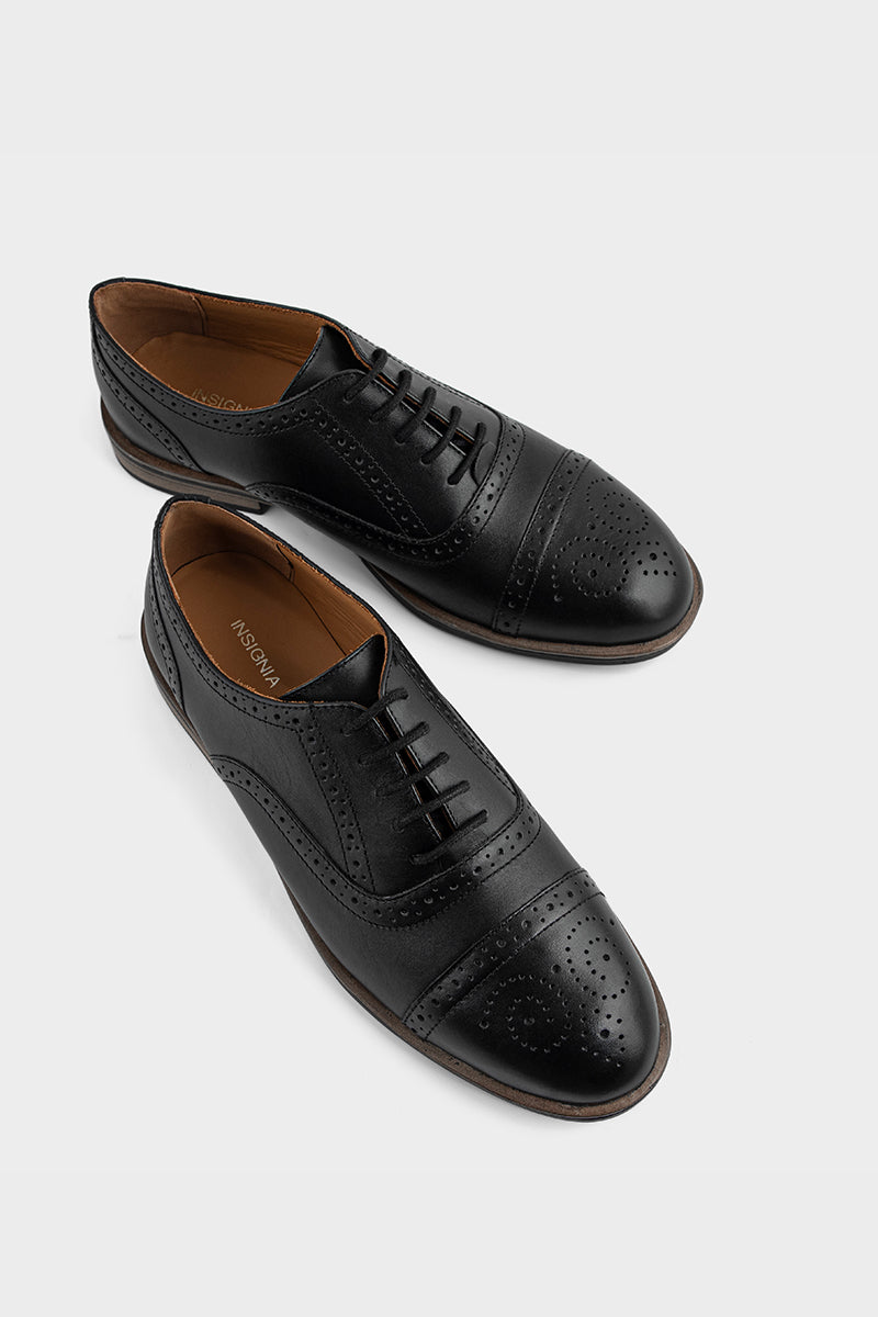 Men Formal Oxford MF8003-Black