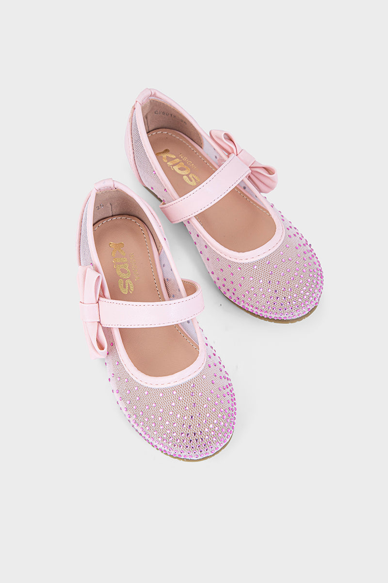 Girls Formal Pumps GF6012-Pink