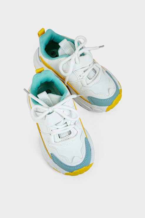 Girls Casual Sneakers GC7506-Yellow