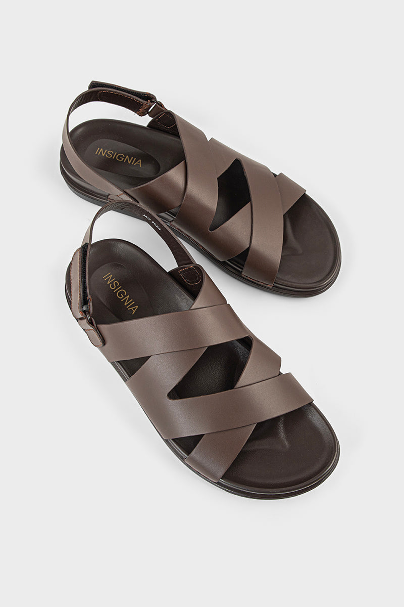 Men Casual Sandal MO2023-Brown