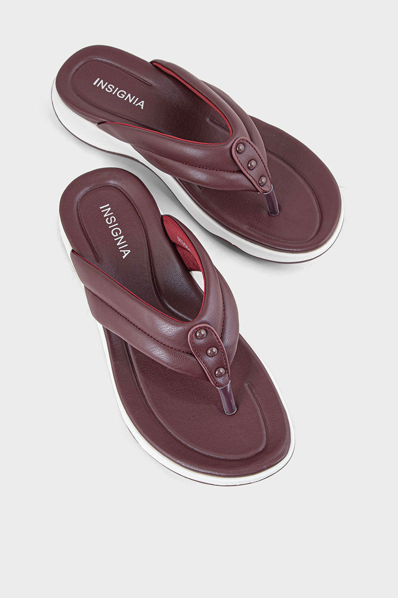 Comfort Thong IK3006-Maroon