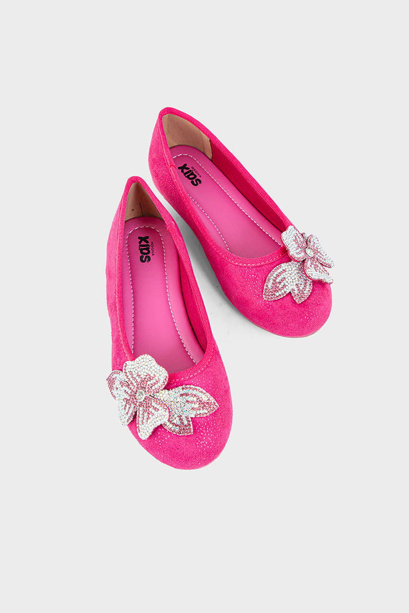 Girls Formal Pumps GF6000-Pink