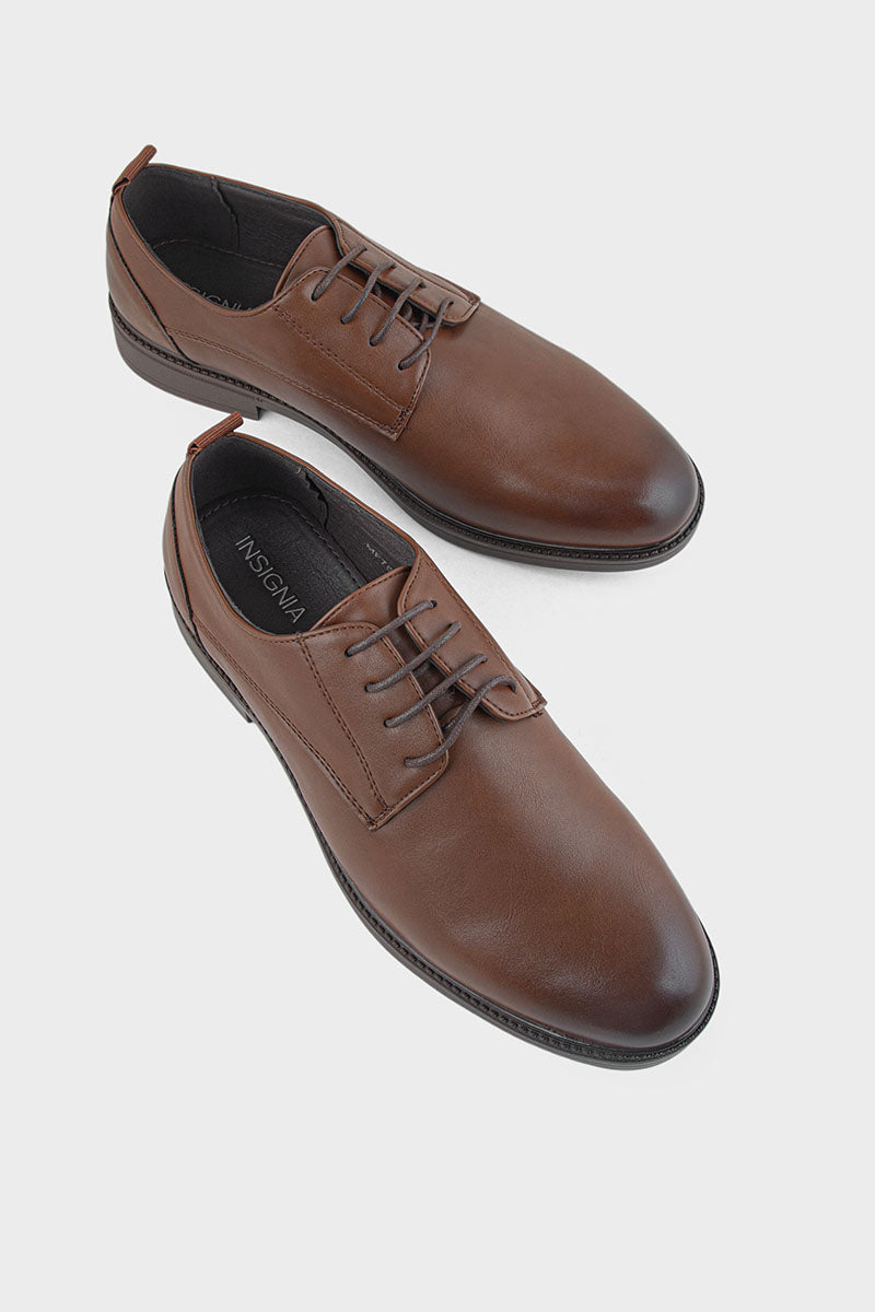 Men Formal Derby MF7507-Brown