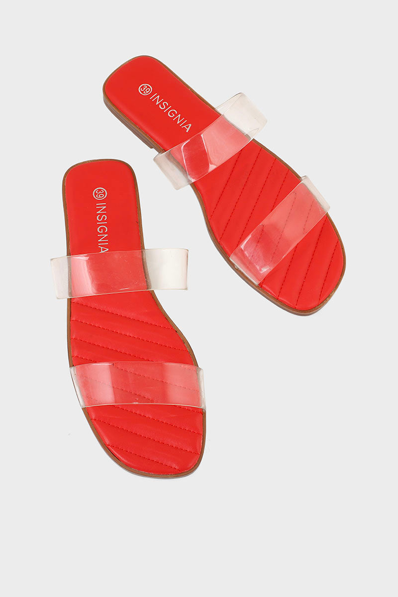 Formal Slip On I38485-Red