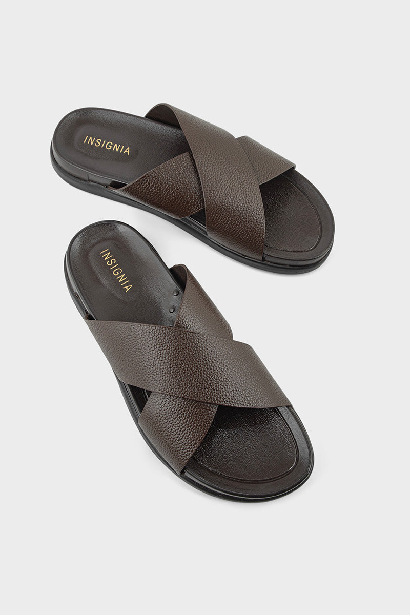 Men Casual Slip On MO1019-Brown