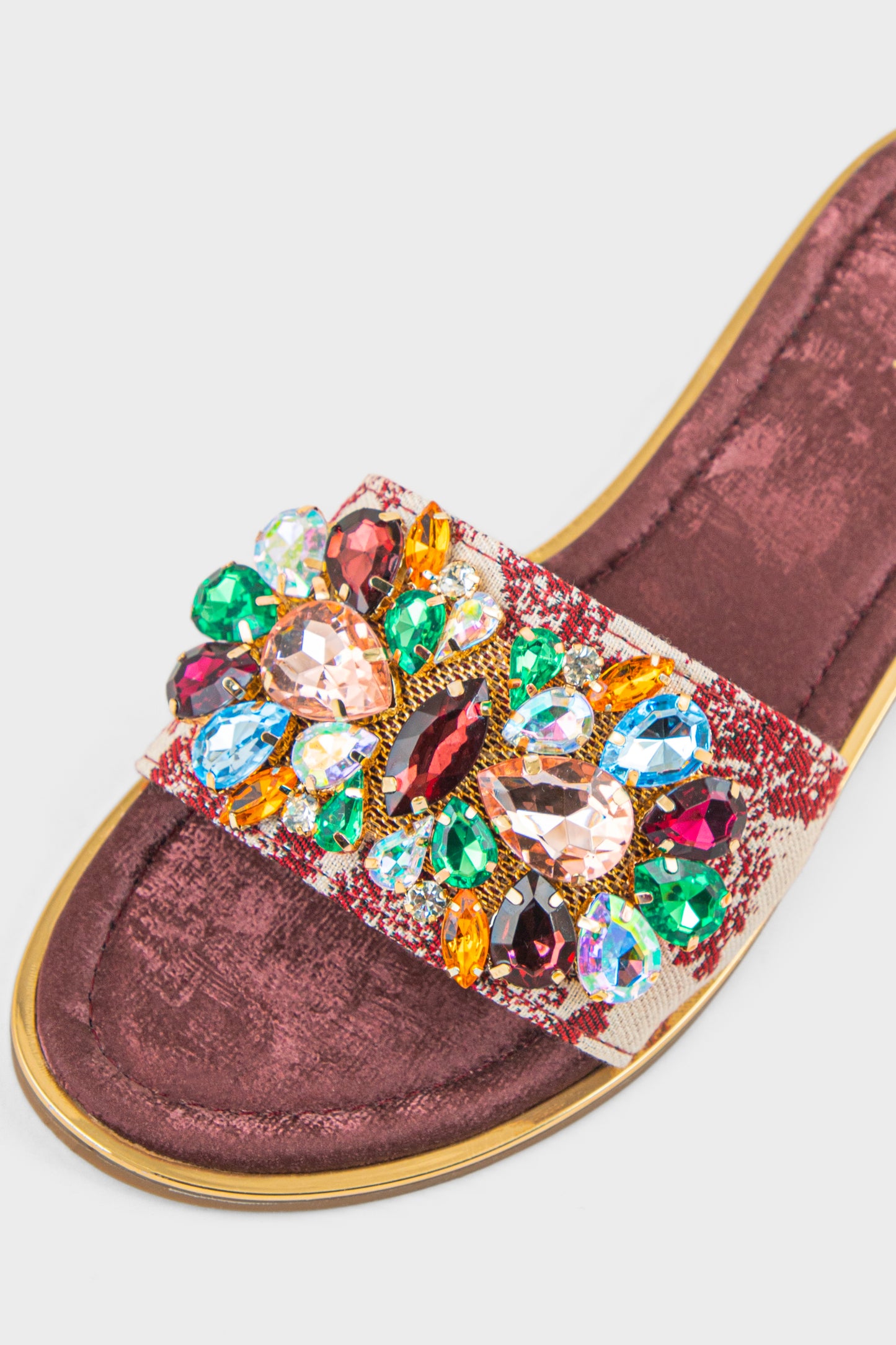 Formal Slip On IF0266-Maroon