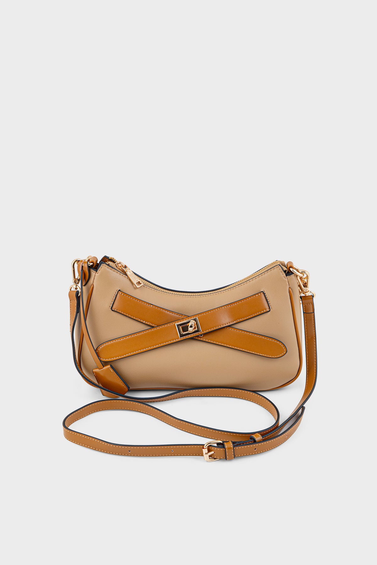 Bagutte Shoulder Bags BS2352-Tan