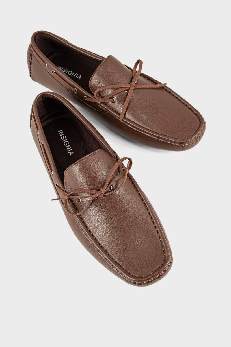 Men Casual Driving Mocs MC4020-Brown