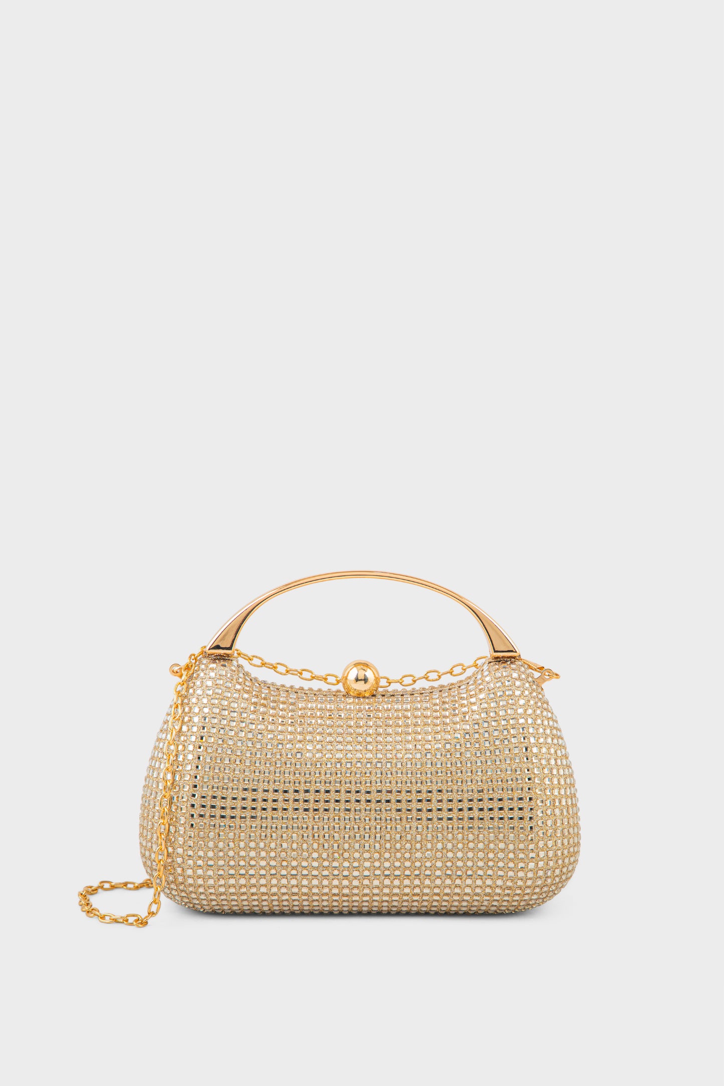Party Wear Clutch BK4154-Gold
