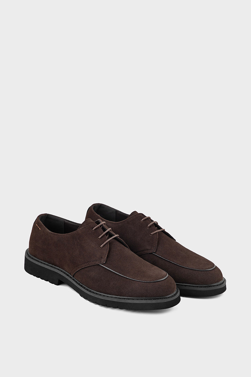 Men Formal Oxford MF8020-Coffee