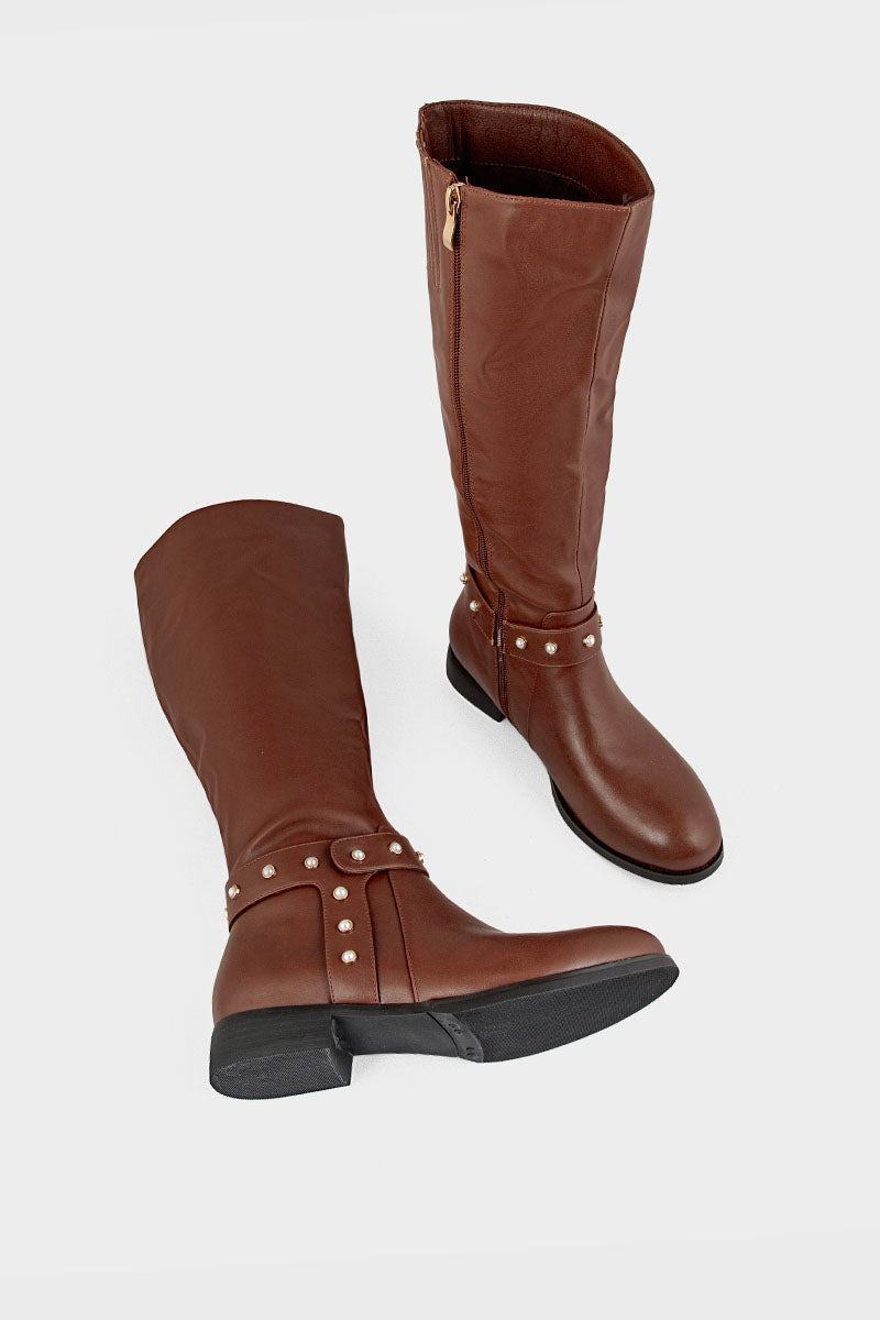 Formal Boots I53097-Brown
