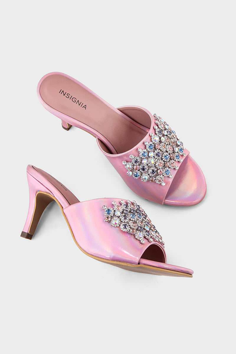 Party Wear Slip On IP0060-Pink