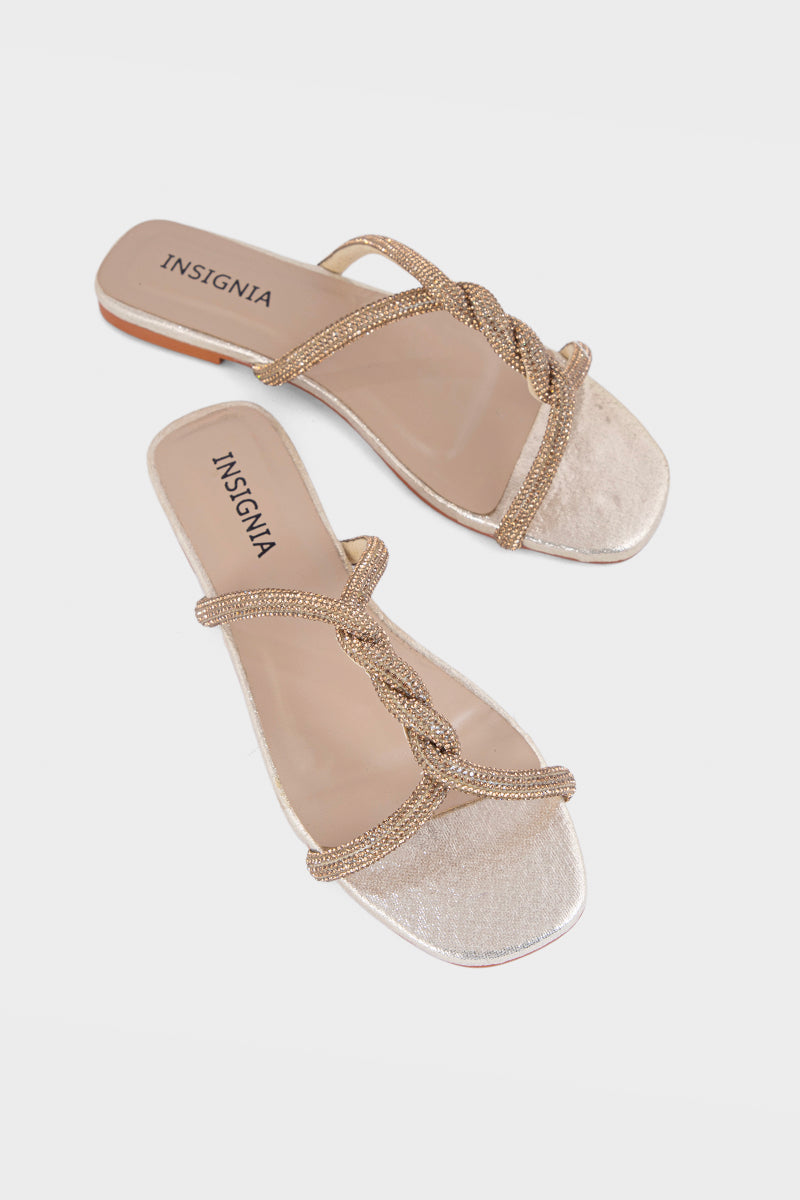 Formal Slip On I29234-Golden