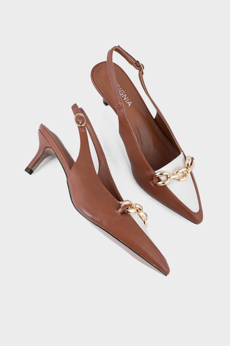 Formal Sling Back IF4024-Brown