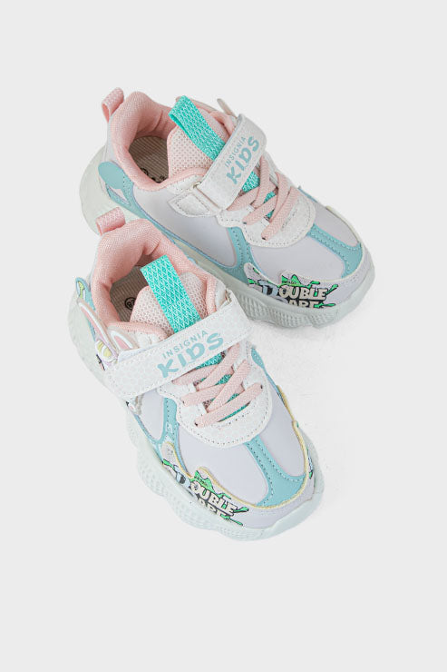 Girls Casual Sneakers GC7508-Pink