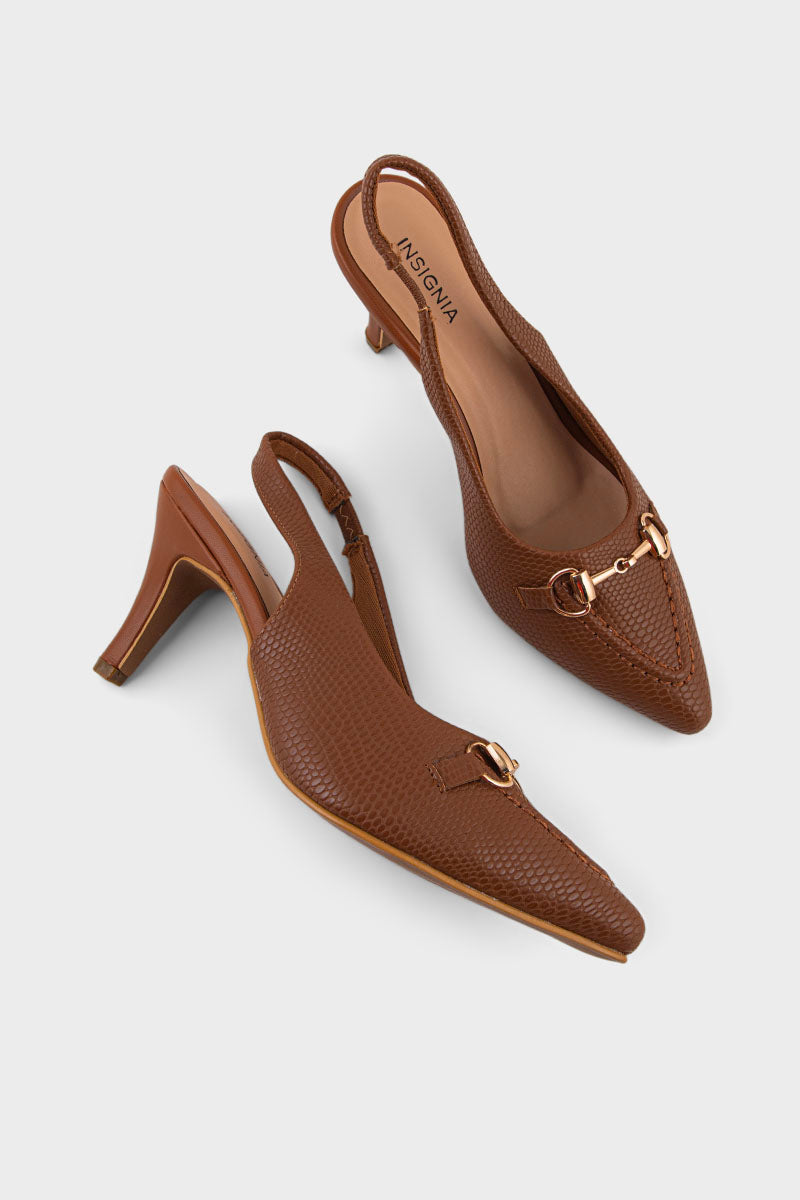 Formal Sling Back IF4058-Brown