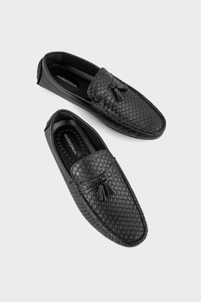Men Casual Moccasin MC4018-Black