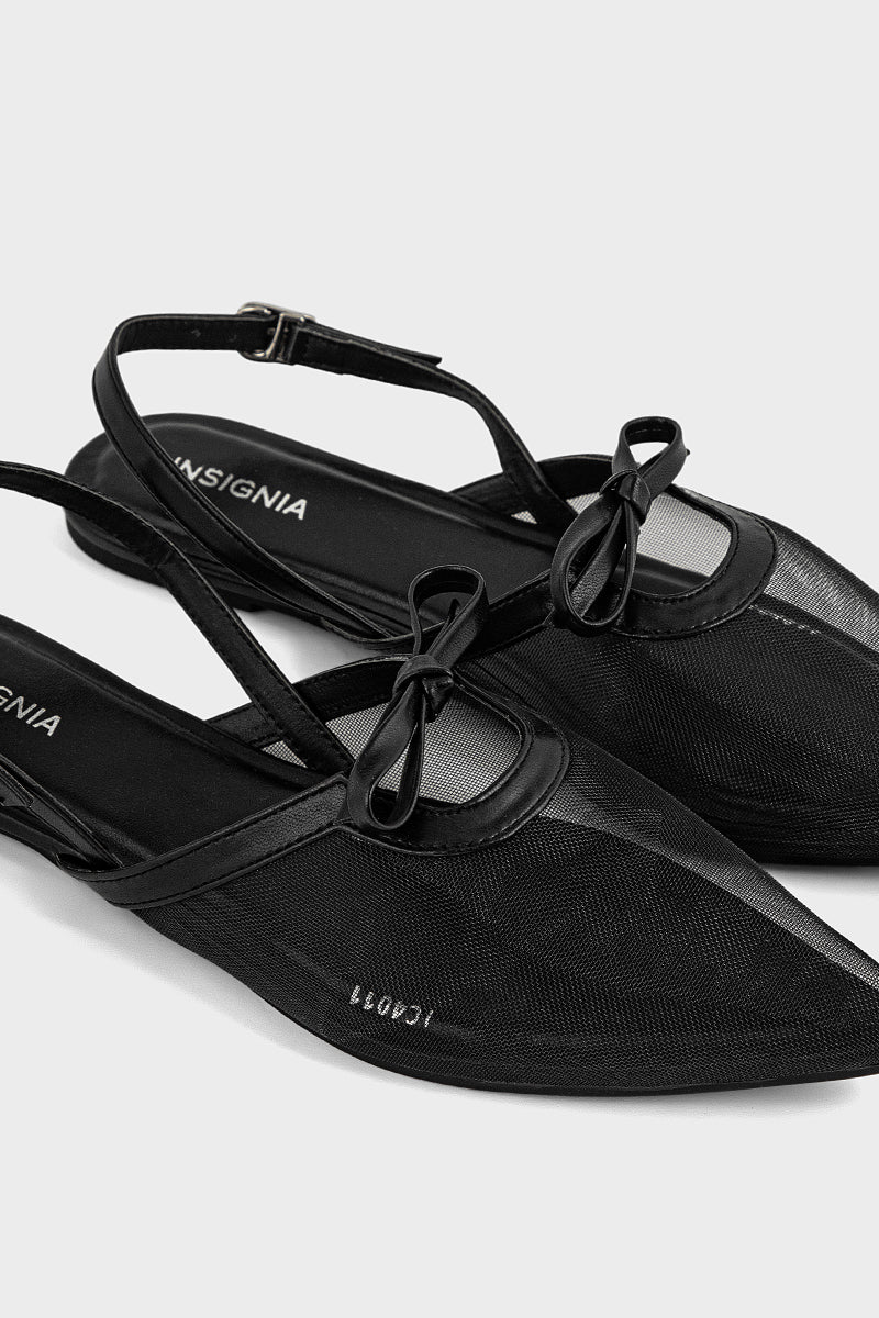 Casual Sling Back IC4011-Black