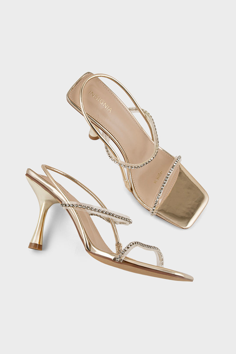Party Wear Sandal IP2055-Gold