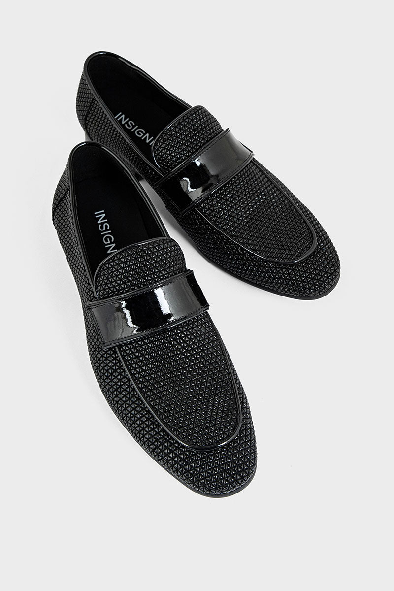 Men Formal Loafers MF7013-Black