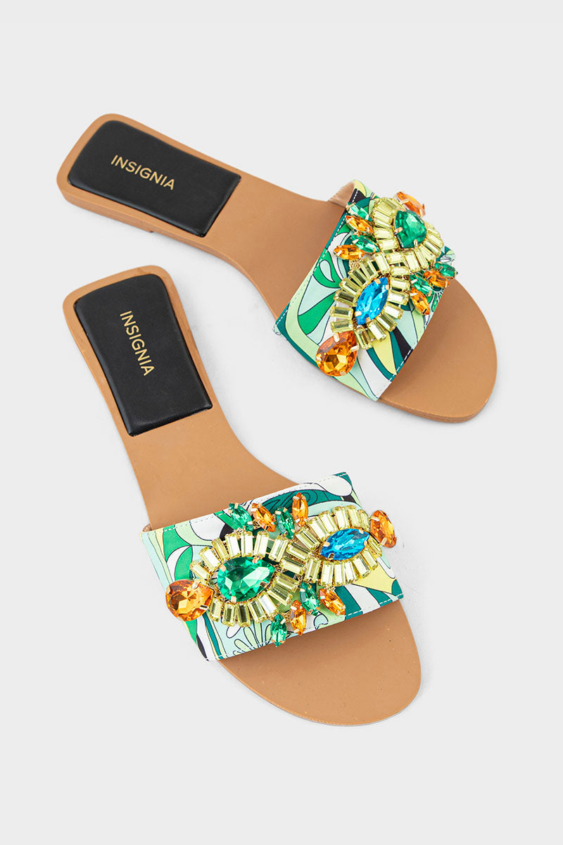 Formal Slip On IF0139-Green