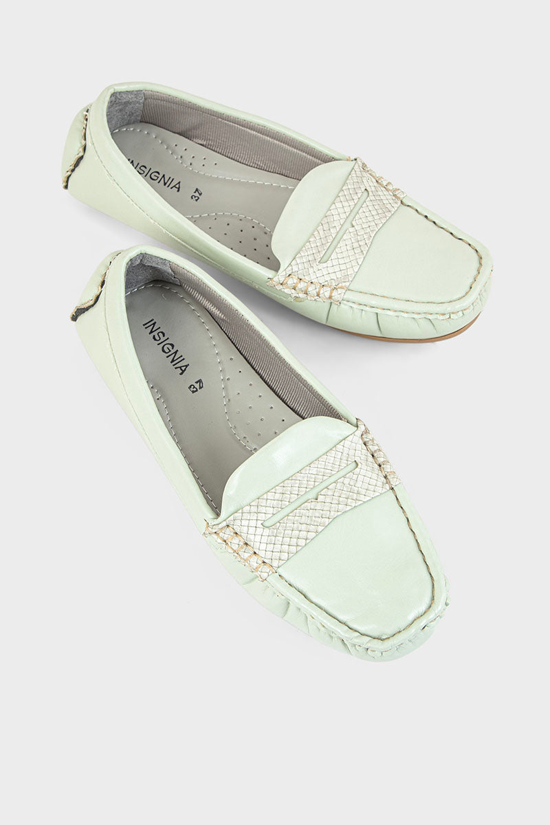 Casual Moccasin I60087-PISTAGREEN
