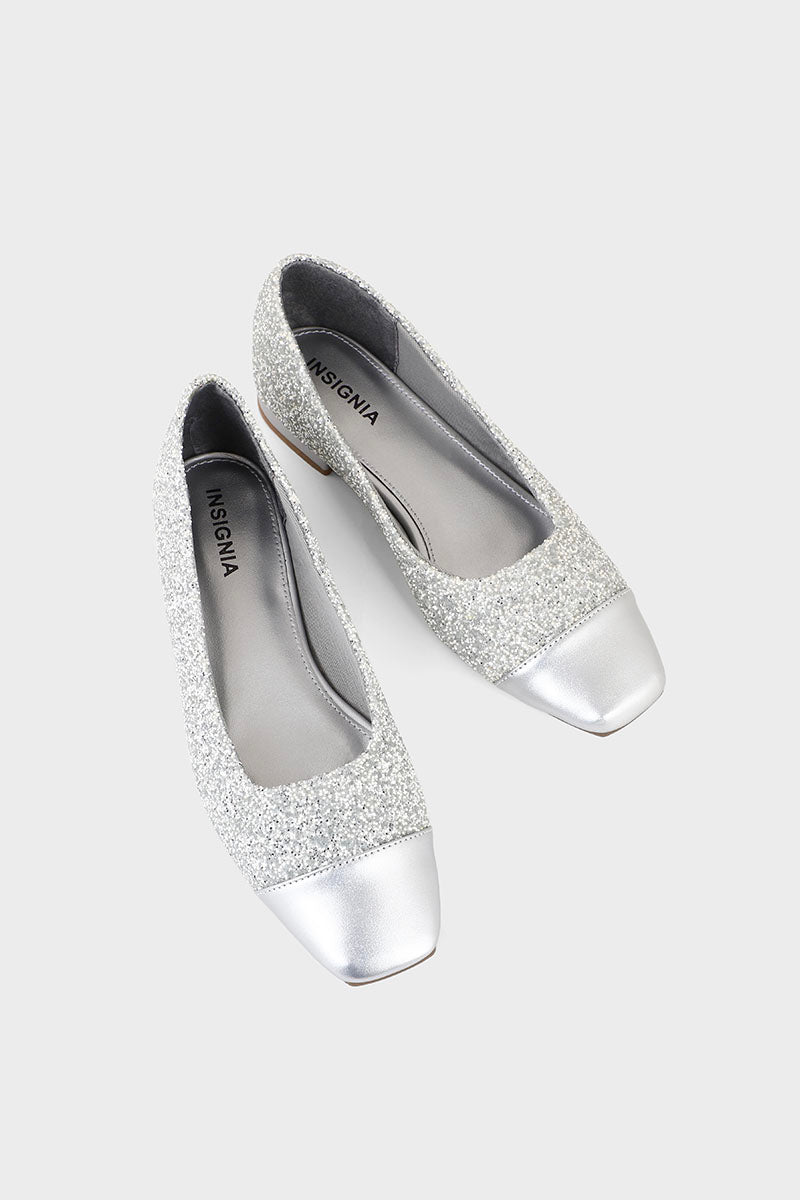 Party Wear Pumps I41409-Silver