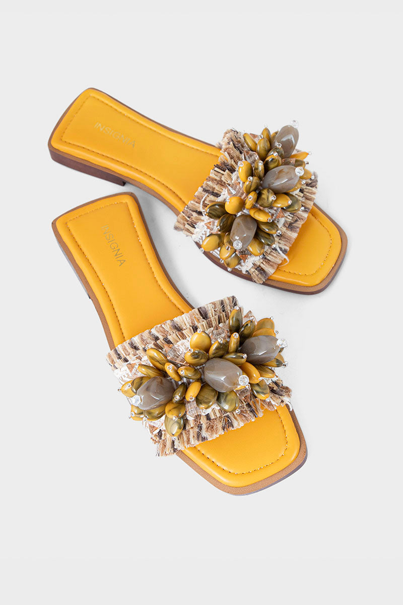 Formal Slip On IF0143-Mustard