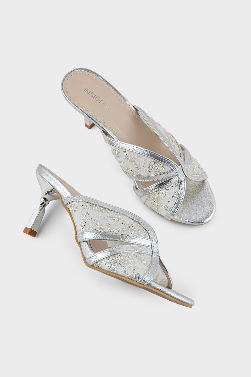 Party Wear Slip On IP0086-Silver