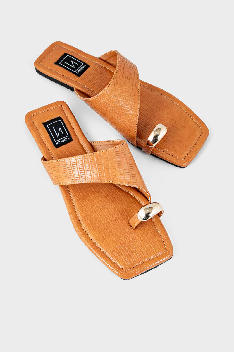 Casual Thong IC3006-Tan