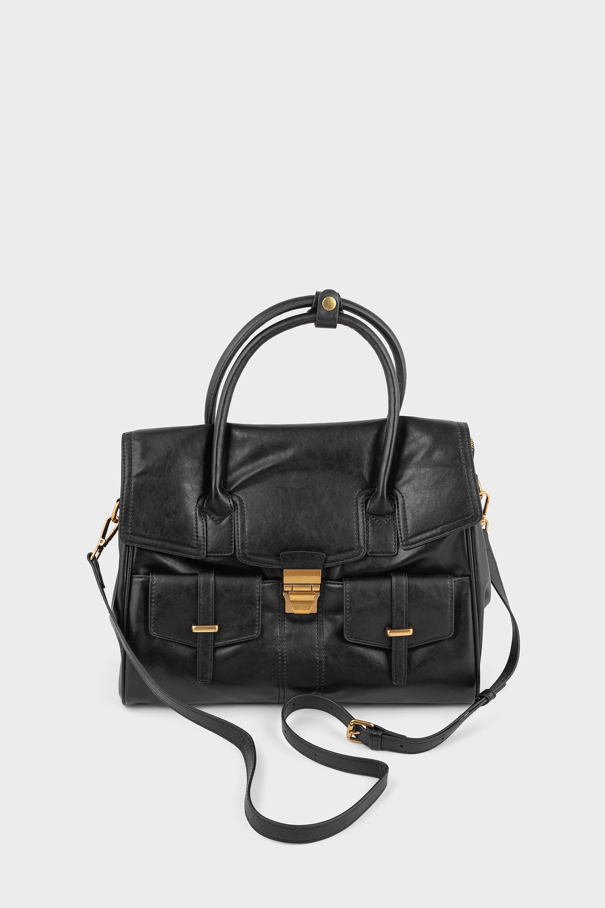 Satchel Shoulder Bags BH0226-Black