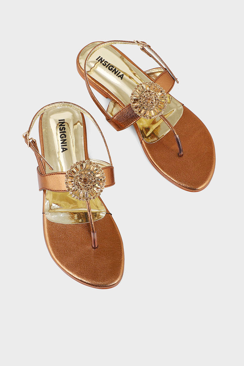 Formal Sandal I23669-Brown